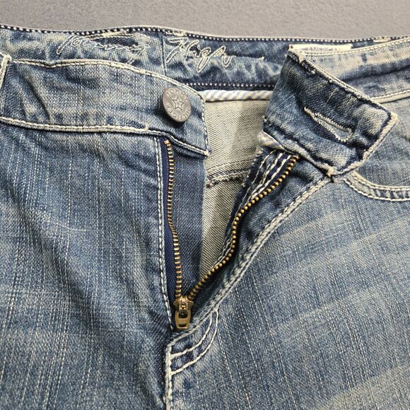 Tommy Hilfiger Women 12 American Hope Bootcut Mid Rise Jeans Y2K - Picture 7 of 16